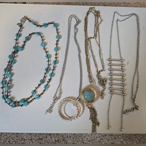 LUCKY Necklace Lot Set Of 4